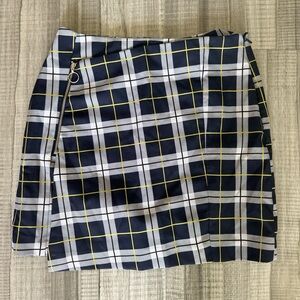 Bar III Plaid Skirt